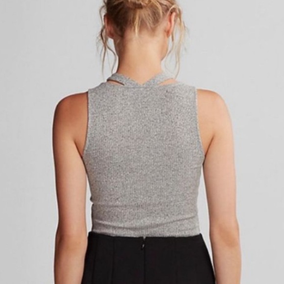 NWT Express Bodysuit Thong Criss Cross Snaps XS - Picture 2 of 10